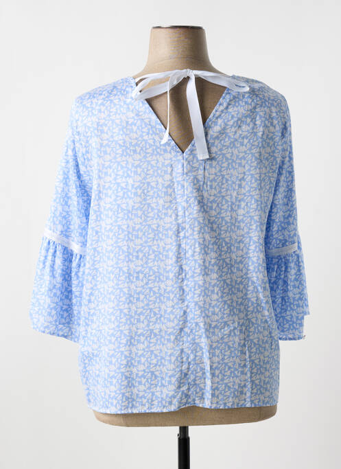 Blouse bleu JUST WHITE pour femme