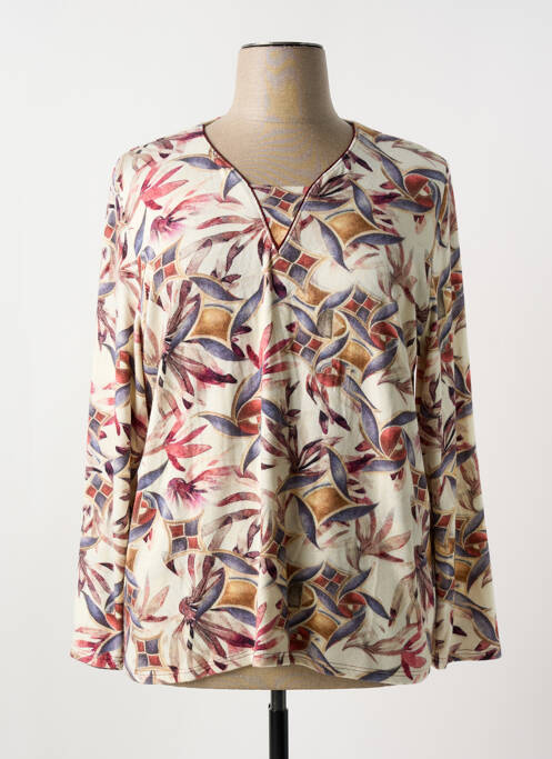 T-shirt beige GEVANA pour femme