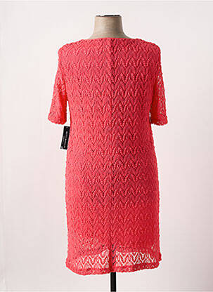 Robe mi-longue manches courtes manches courtes rouge BETTY BARCLAY femme