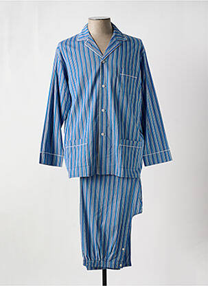 Pyjama manches longues bleu EMINENCE homme