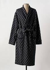 Robe de chambre noir ARY & BELLE pour homme seconde vue
