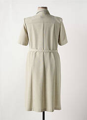 Robe mi-longue beige GEVANA pour femme seconde vue