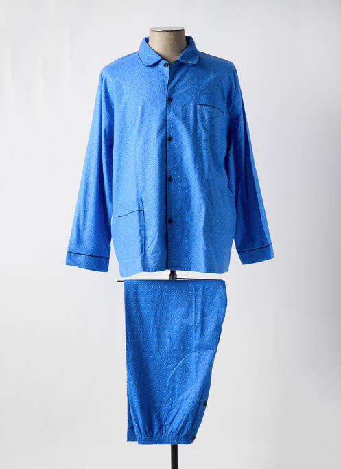 Pyjama bleu CAMBIER pour homme
