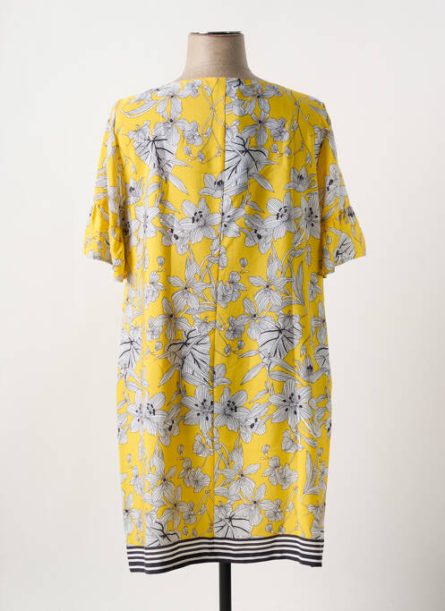 Robe mi-longue jaune ROBE LEGERE BY VERA MONT pour femme