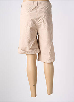 Bermuda tissage popeline taille normale beige SAINT JAMES femme