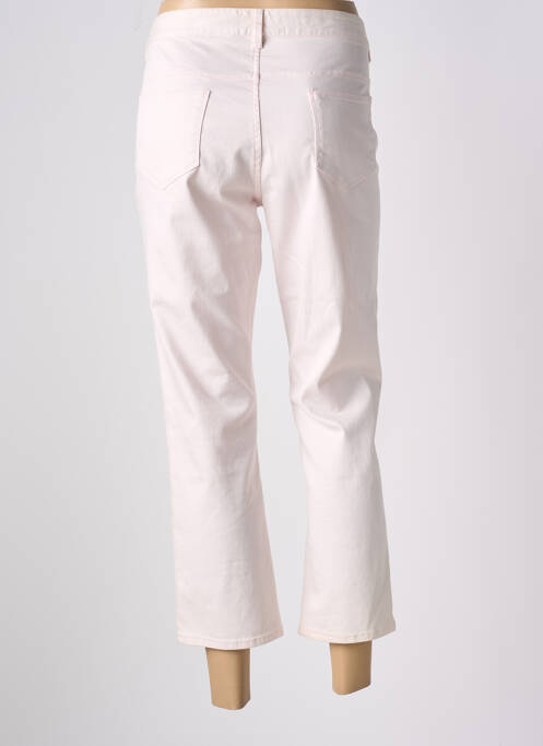 Pantacourt tissage popeline taille normale rose CONCEPT  K femme