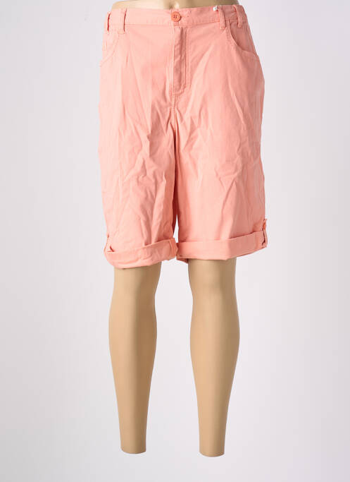 Bermuda orange TBS pour femme