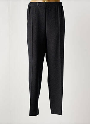 Pantalon droit taille élastique taille normale gris GEVANA femme