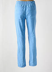 Pantalon droit bleu ANNA MONTANA pour femme seconde vue