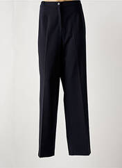 Pantalon droit bleu CHRISTINE LAURE pour femme seconde vue