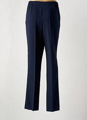 Pantalon droit bleu GEVANA pour femme seconde vue
