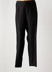 Pantalon droit noir CHRISTINE LAURE pour femme seconde vue