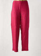 Pantalon droit rouge MALOKA pour femme seconde vue