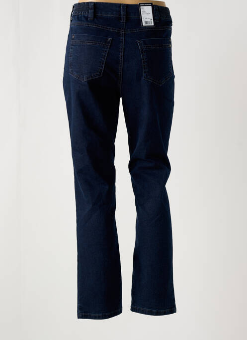 Jeans coupe slim bleu ANNA MONTANA femme