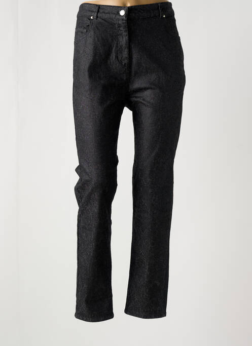 Jeans coupe slim gris FRED SABATIER pour femme