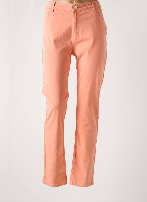 Jeans coupe slim orange CONCEPT K pour femme