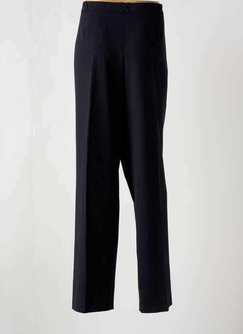 Pantalon droit bleu CHRISTINE LAURE pour femme