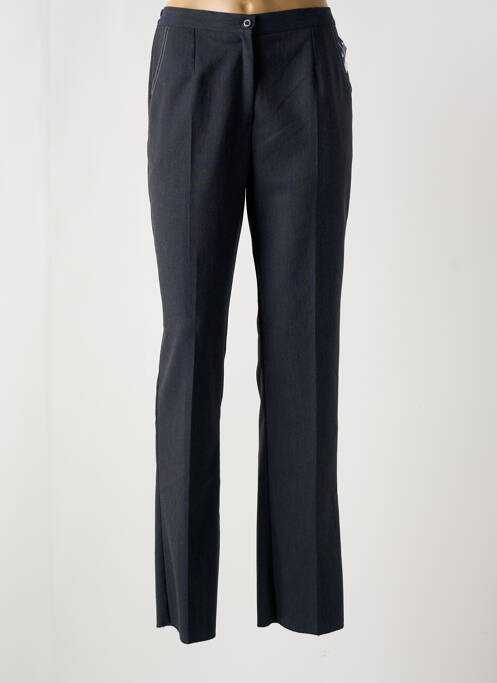Pantalon droit gris GEVANA pour femme