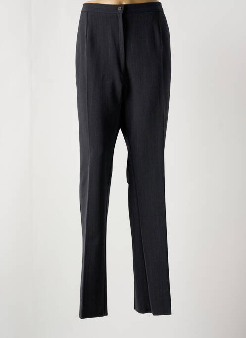 Pantalon droit gris GEVANA pour femme