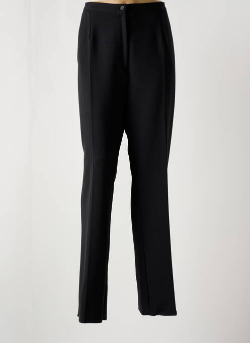Pantalon droit noir GEVANA pour femme