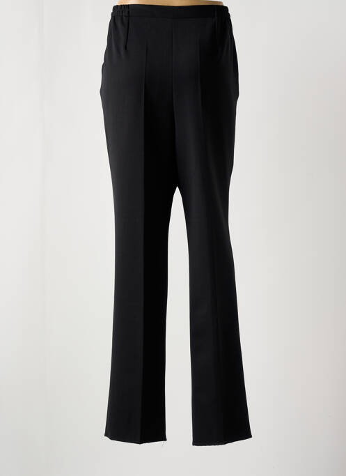 Pantalon droit noir GEVANA pour femme