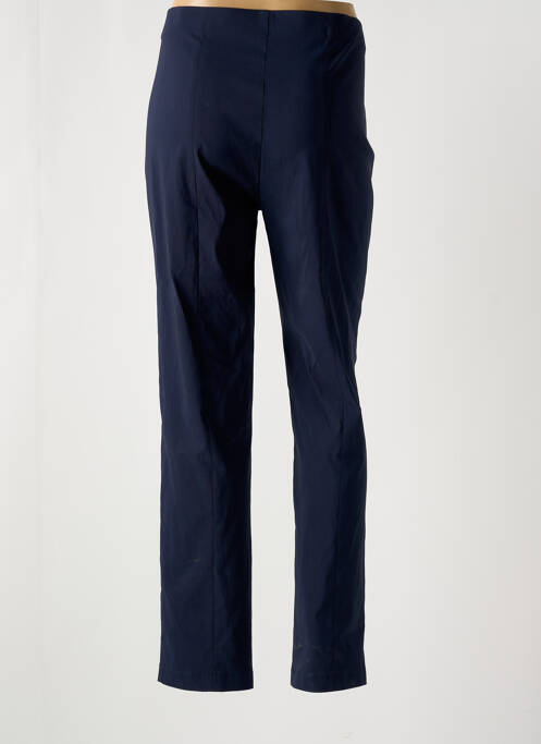 Pantalon slim bleu ANNA MONTANA pour femme