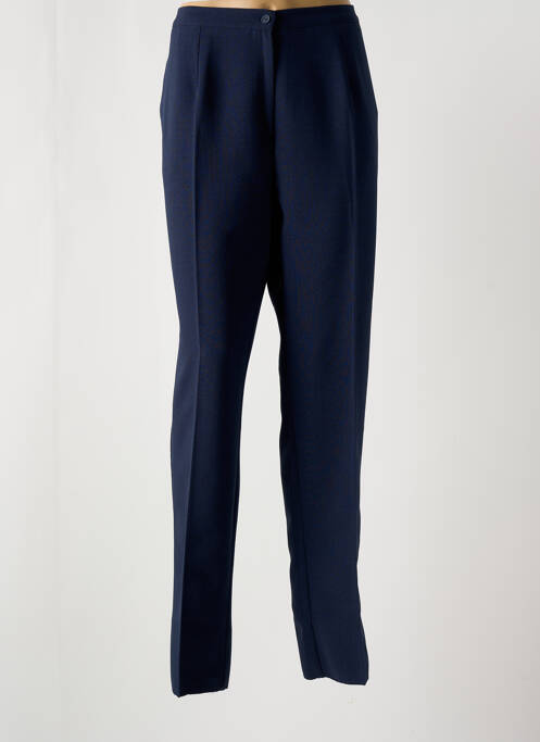 Pantalon slim bleu GEVANA pour femme