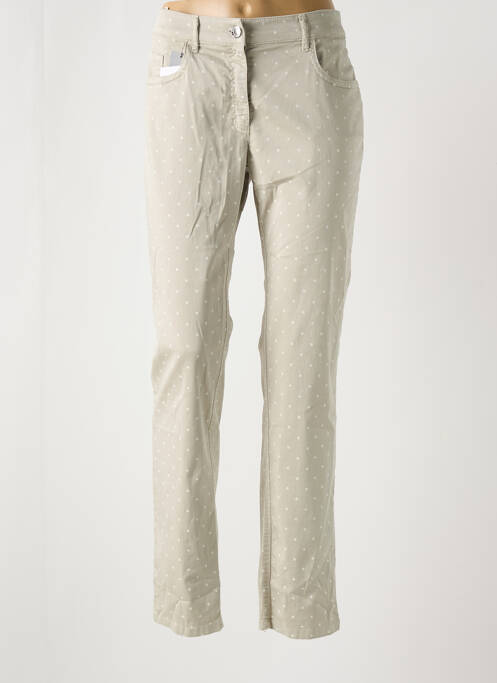 Pantalon slim gris ZERRES pour femme