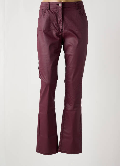 Pantalon slim rouge PAUSE CAFE pour femme