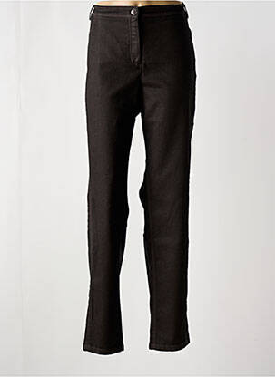 Jeans coupe slim stretch taille normale noir CONCEPT K femme