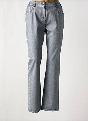 Jeans coupe slim stretch taille normale argent PAUSE CAFE femme