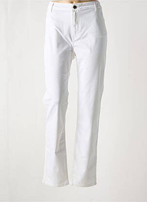 Jeans coupe slim stretch taille normale blanc CONCEPT K femme