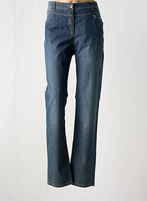 Jeans coupe slim stretch taille normale bleu JOCAVI femme