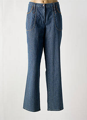 Jeans coupe droite stretch taille normale bleu ROSA ROSAM femme