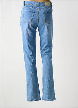 Jeans coupe slim stretch taille normale bleu VOGGO femme