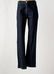 Jeans coupe droite bleu AVENTURES DES TOILES pour femme seconde vue