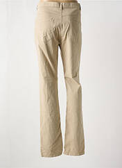 Jeans coupe slim beige BRUNO SAINT HILAIRE pour femme seconde vue