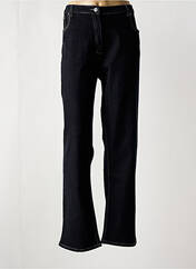 Jeans coupe slim noir CHRISTINE LAURE pour femme seconde vue