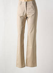 Pantalon droit beige PAUL BRIAL pour femme seconde vue