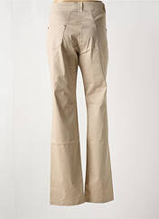 Pantalon droit beige PAUL BRIAL pour femme seconde vue