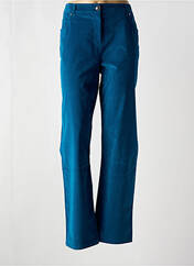 Pantalon droit bleu PAUSE CAFE pour femme seconde vue
