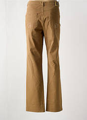 Pantalon droit marron BRUNO SAINT HILAIRE pour femme seconde vue
