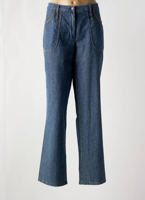 Jeans coupe droite bleu ROSA ROSAM pour femme