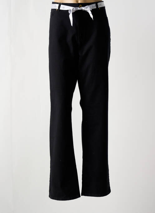Jeans coupe droite noir BRUNO SAINT HILAIRE pour femme