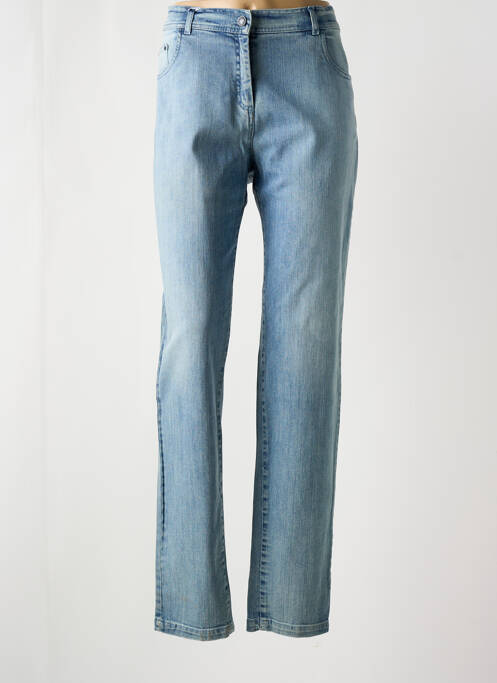 Jeans coupe slim bleu PAUL BRIAL pour femme