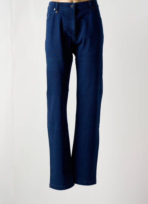 Jeans coupe slim bleu SAINT JAMES pour femme