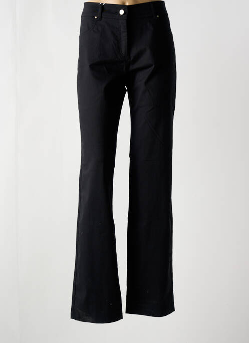 Pantalon droit noir PAUL BRIAL pour femme
