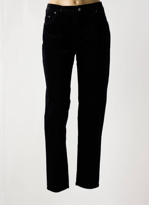 Pantalon slim noir ANNA MONTANA pour femme