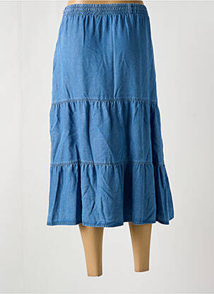 Jupe longue coupe évasée bleu BETTY BARCLAY femme