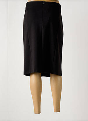 Jupe mi-longue stretch noir CONCEPT K femme